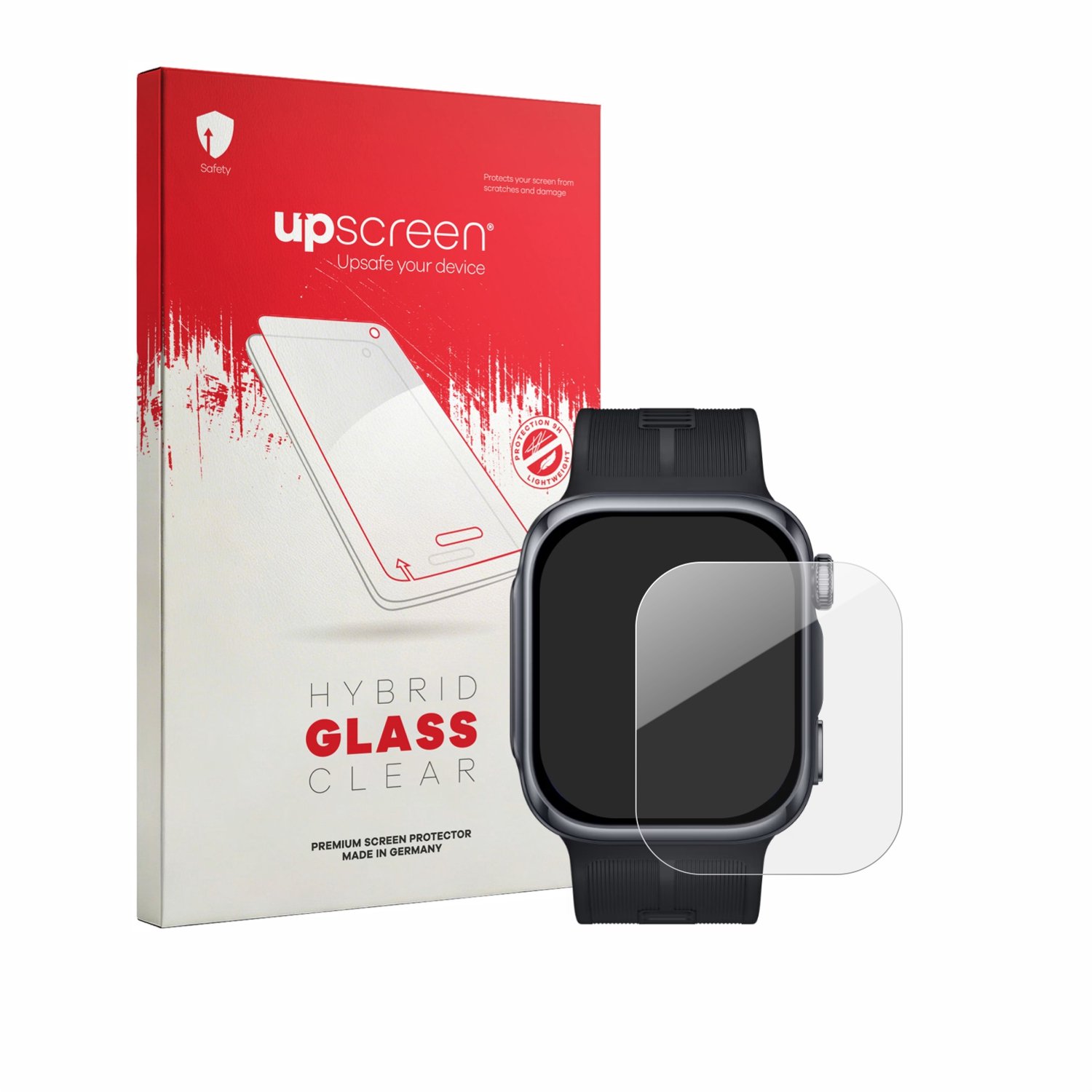 upscreen - Screenprotector voor Huawei Watch D3 - Folie Beschermfolie Beschermglas transparant