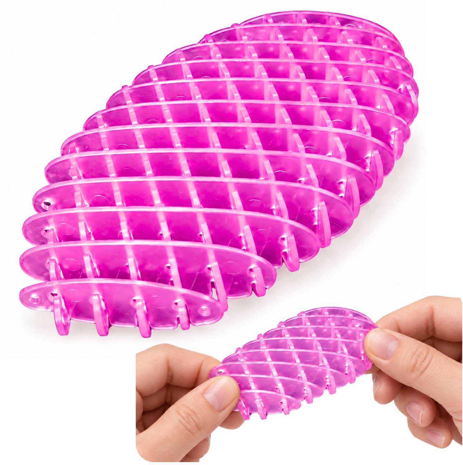 Fidget Toy Paars Antistress Flexibel Zintuiglijk 5 Cm
