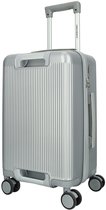 Enrico Benetti Seattle Handbagage Koffer 55 cm - 41 liter - Zilver