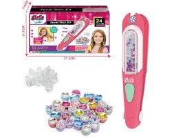 Cadeaus voor meisjes, 5, 6, 7, 8, 9, 10 jaar, haaraccessoires, speelgoed, meisjes, 7-12 jaar, verjaardagscadeaus voor meisjes, 8, 9, 10 jaar, grappige haardecoratieset（(Willekeurige kleur)）