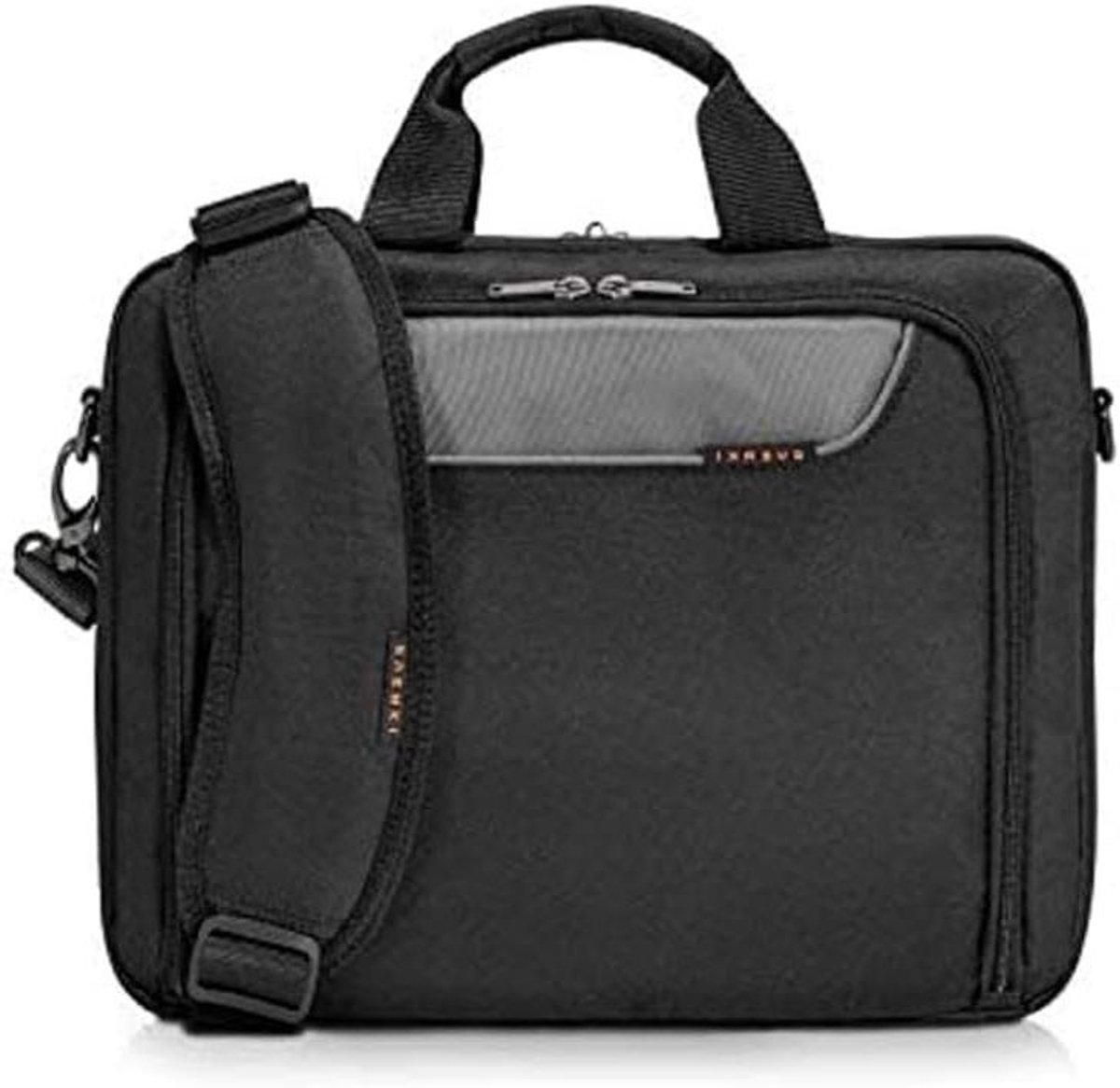 Slimme Laptoptas 16 inch Unisex - Duurzaam Gerecycled Materiaal - Zwart