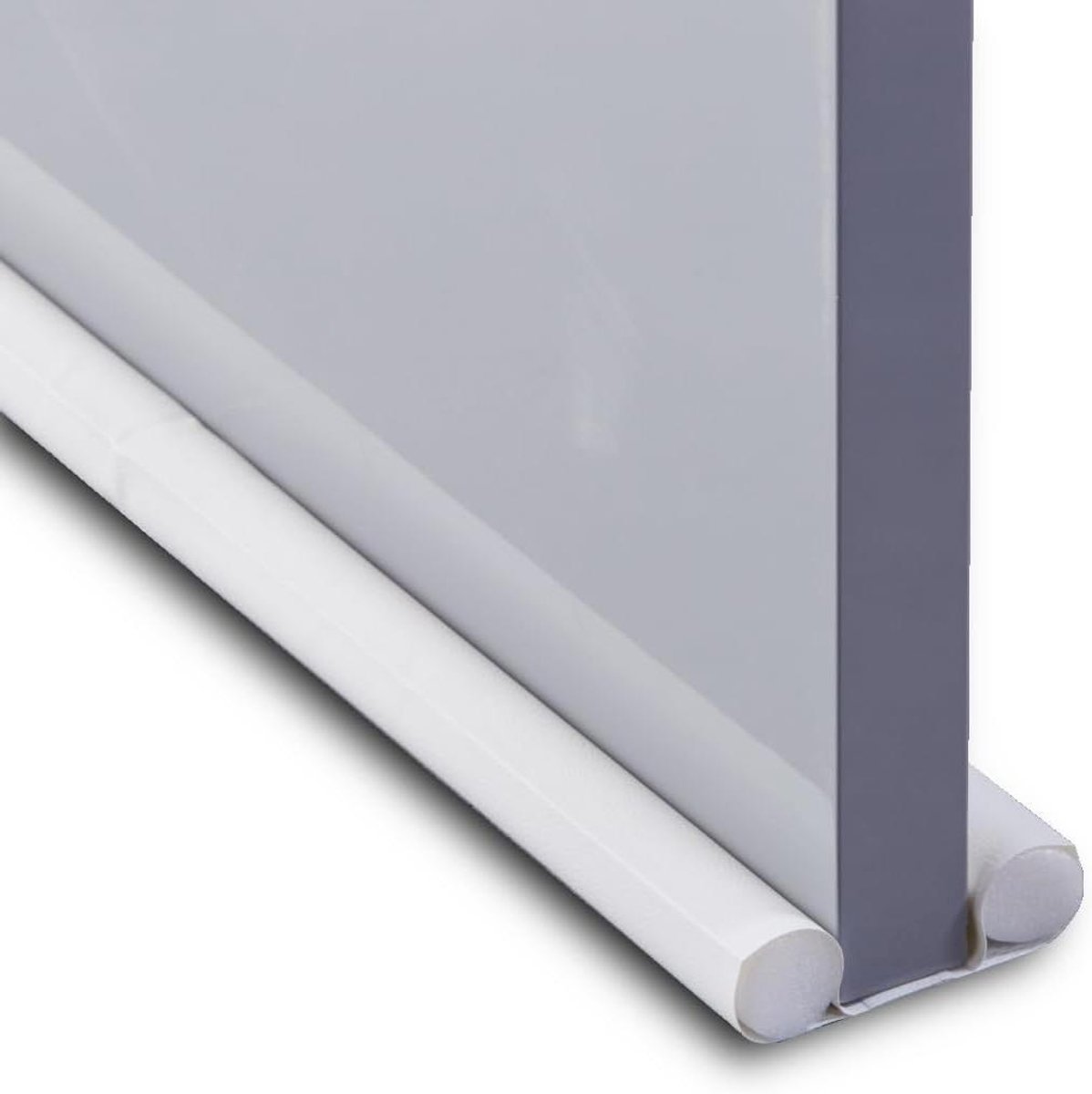 Tochtstopper Deuren - Dubbele Afdichting - Energie Besparen - Op Maat Te Snijden - 95 x 10 x 3 cm