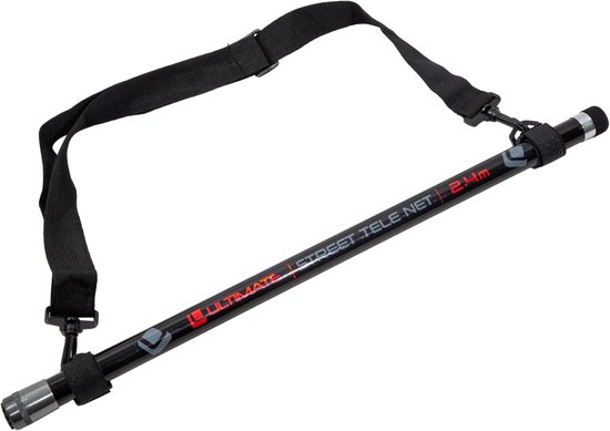 Streetfishing Landingsnet - Schepnet Visnet - Vis Vangen - Afgeplatte Voorkant - 40x50cm 2.40m - Veelkleurig — afbeelding 3