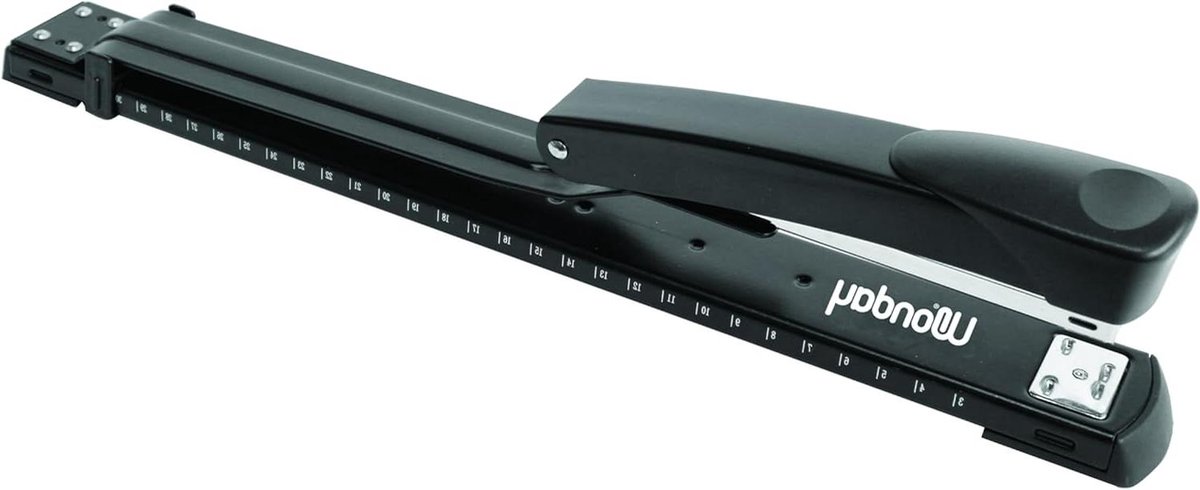 Nietmachine Lange Arm - Verstelbare Nietmachine - Papier Bevestigen - Grote Nietdiepte - 300 mm - Zwart