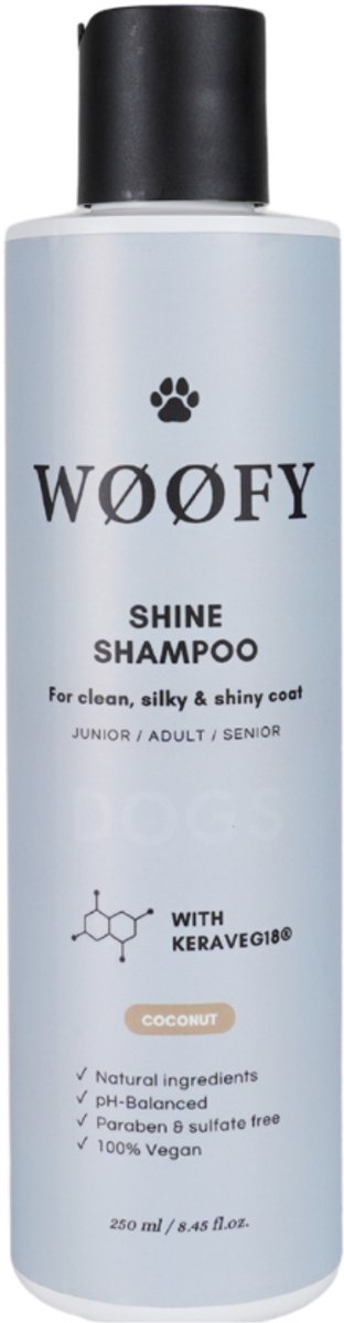 WØØFY Shine Shampoo - 250ml - Coconut
