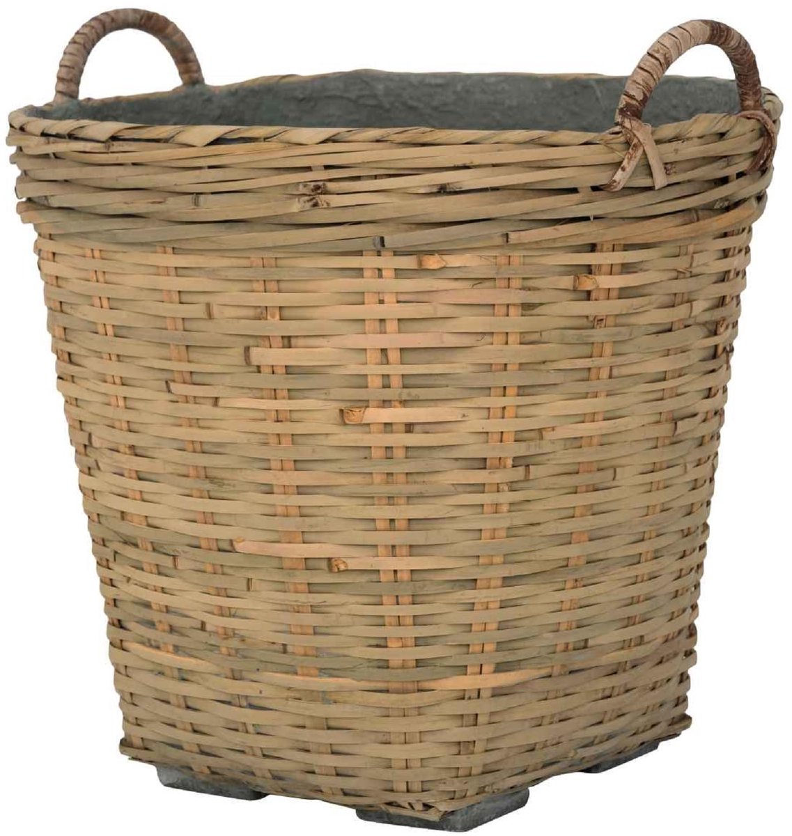 Pots Plantenbak, Bamboecement, Beige, M