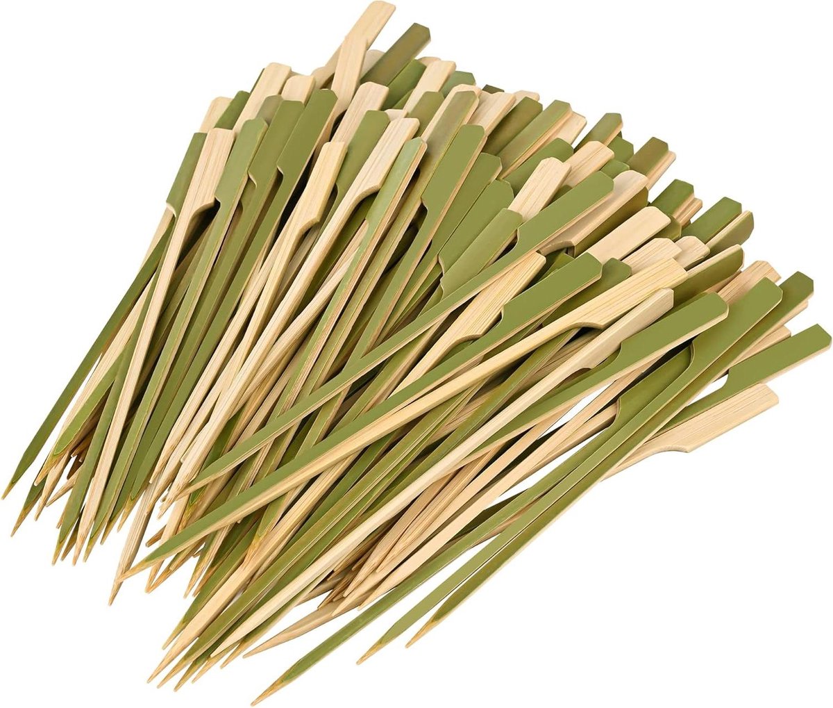 Bamboe Spiesen - Cocktailprikkers - Feestelijke Presentatie - Milieuvriendelijk Materiaal - 1000 Stuks - Natuurlijk