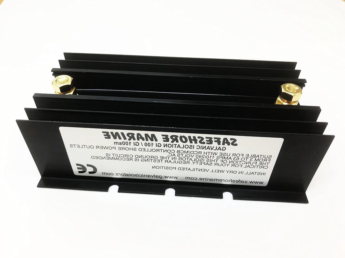 Galvanische Isolator - Corrosiebescherming - Bootonderhoud - Regelt zwerfstromen - 100 ampère - Niet gespecificeerd