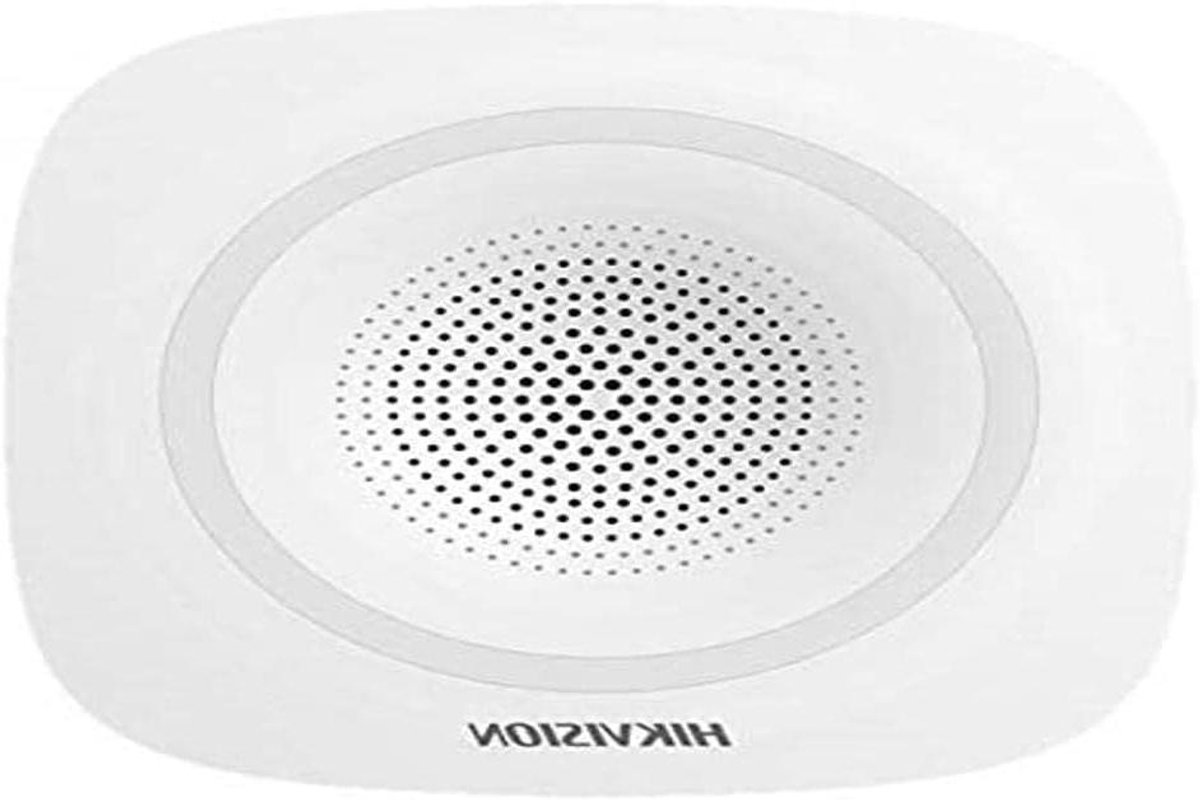 Draadloze Binnensirene - Alarm Sirene Geluidssignaal - Huis Beveiligen - Bidirectionele Communicatie - 868 MHz - Wit