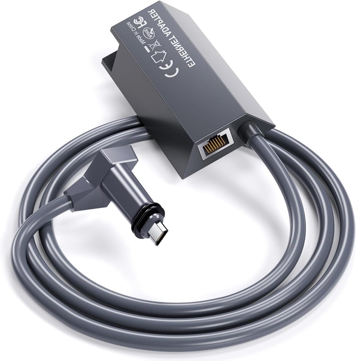 Ethernet Adapter - Netwerkadapter Starlink - Stabiele Netwerkverbinding - Speciaal voor Gen 2 - 1 Gbit/s Snelheid - Wit