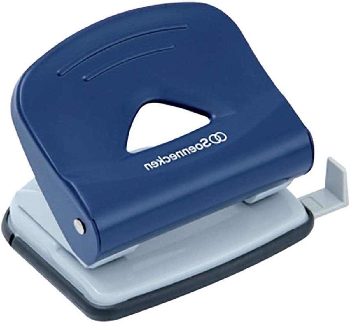 Perforator - Papierperforator - Papier Verwerken - Robuuste Metalen Constructie - 25 Vellen - Blauw
