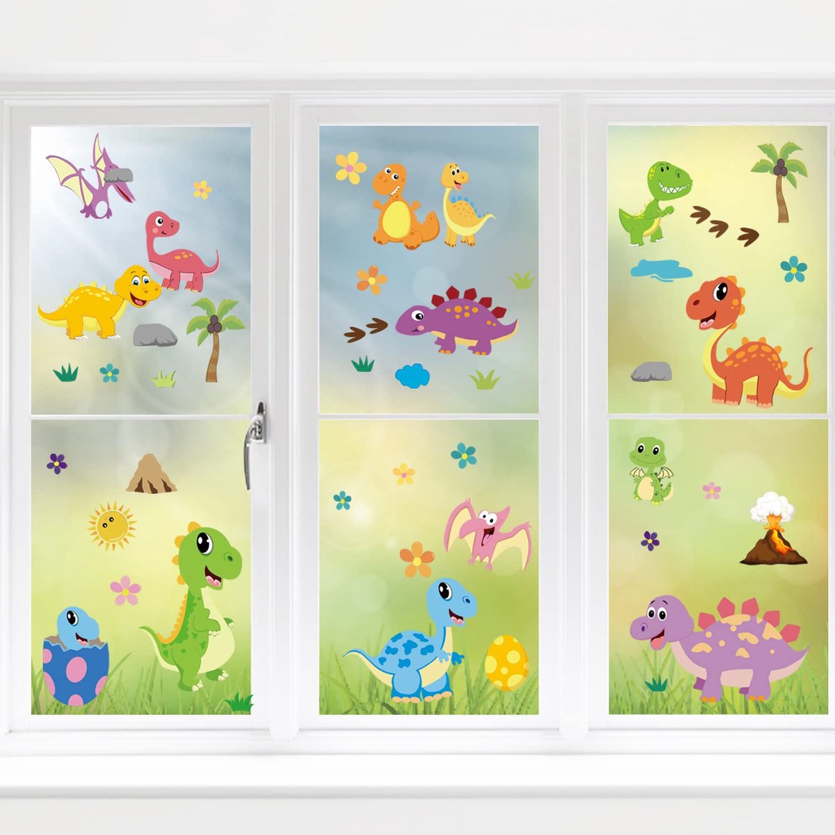 raamdecoratie, stickers voor kinderen en peuters, feestcadeaus