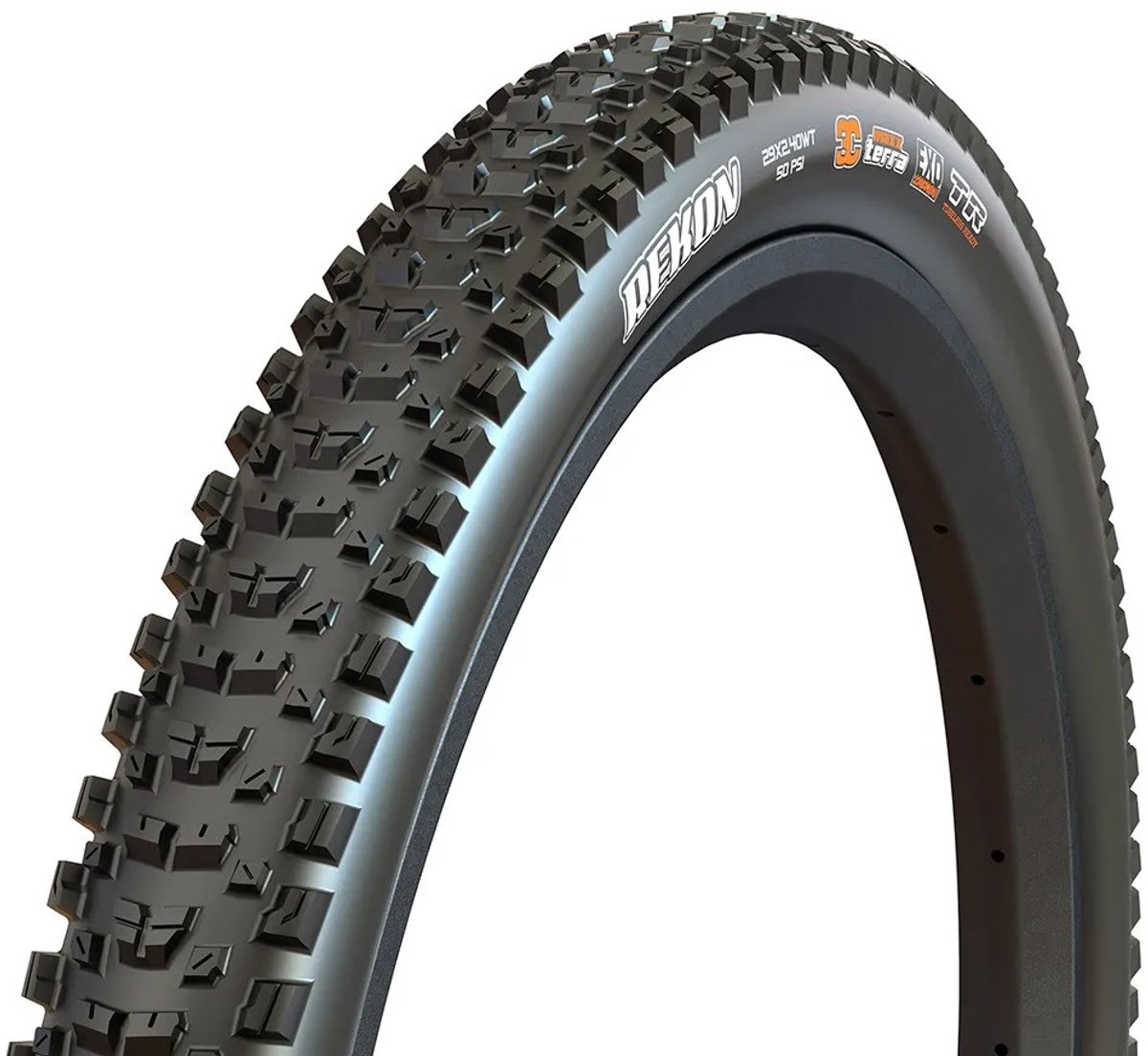 Maxxis Rekon Exo+ 60tpi Maxxterra Tubeless 29´´ X 2.60 Mtb-band Zilver 29´´ x 2.60