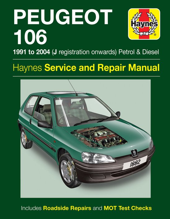 Peugeot 106 Service & Repair Manual - cover