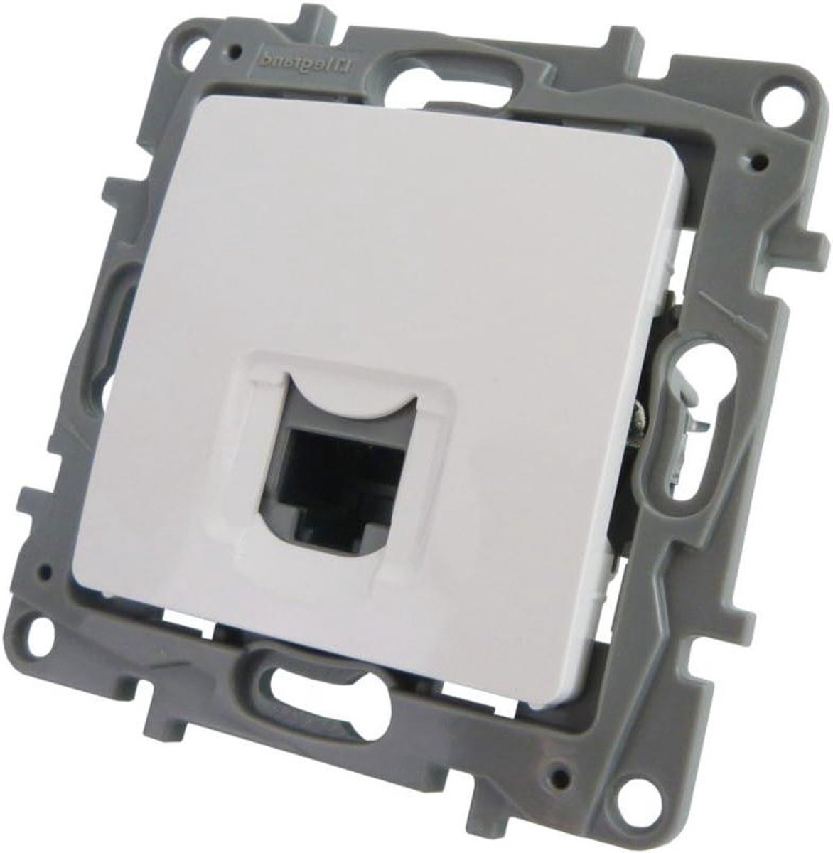 Netwerkdoos RJ45 - Keystone module - Internet aansluiten - UTP Cat 5 - 228 dm³ - Wit