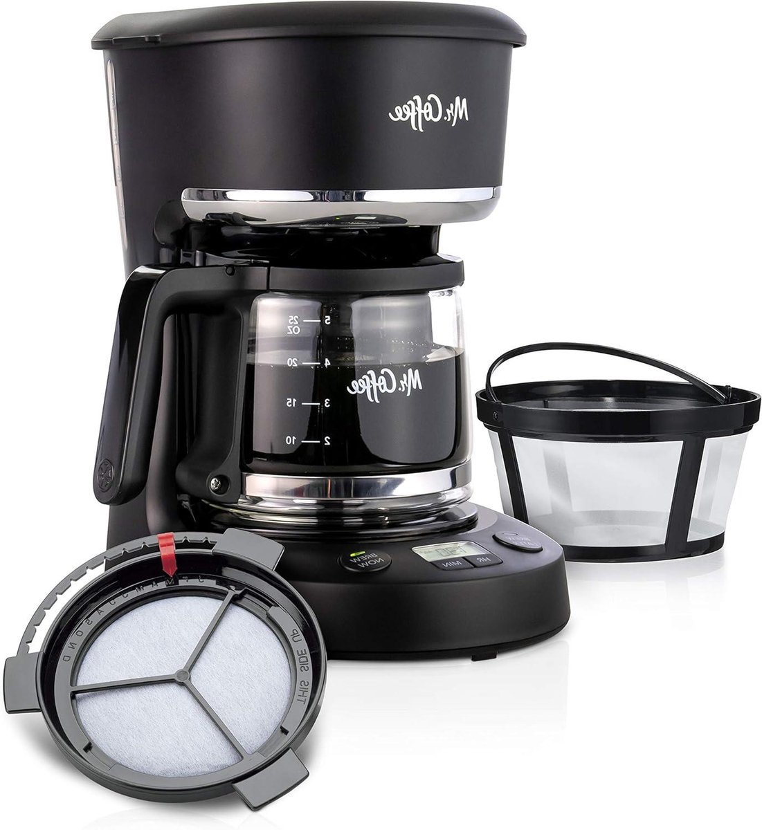 Koffiezetapparaat - Espresso Machine - Thuis Koffie Maken - Programmeerbaar - 25 Ounces - Zwart