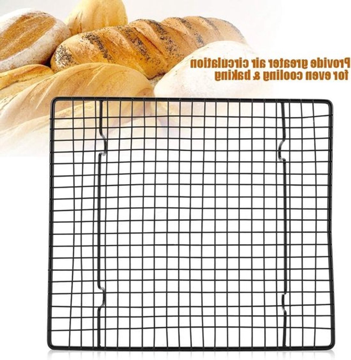 Dailygoods - Roestvrijstalen Koel- en Bakrek voor de Keuken