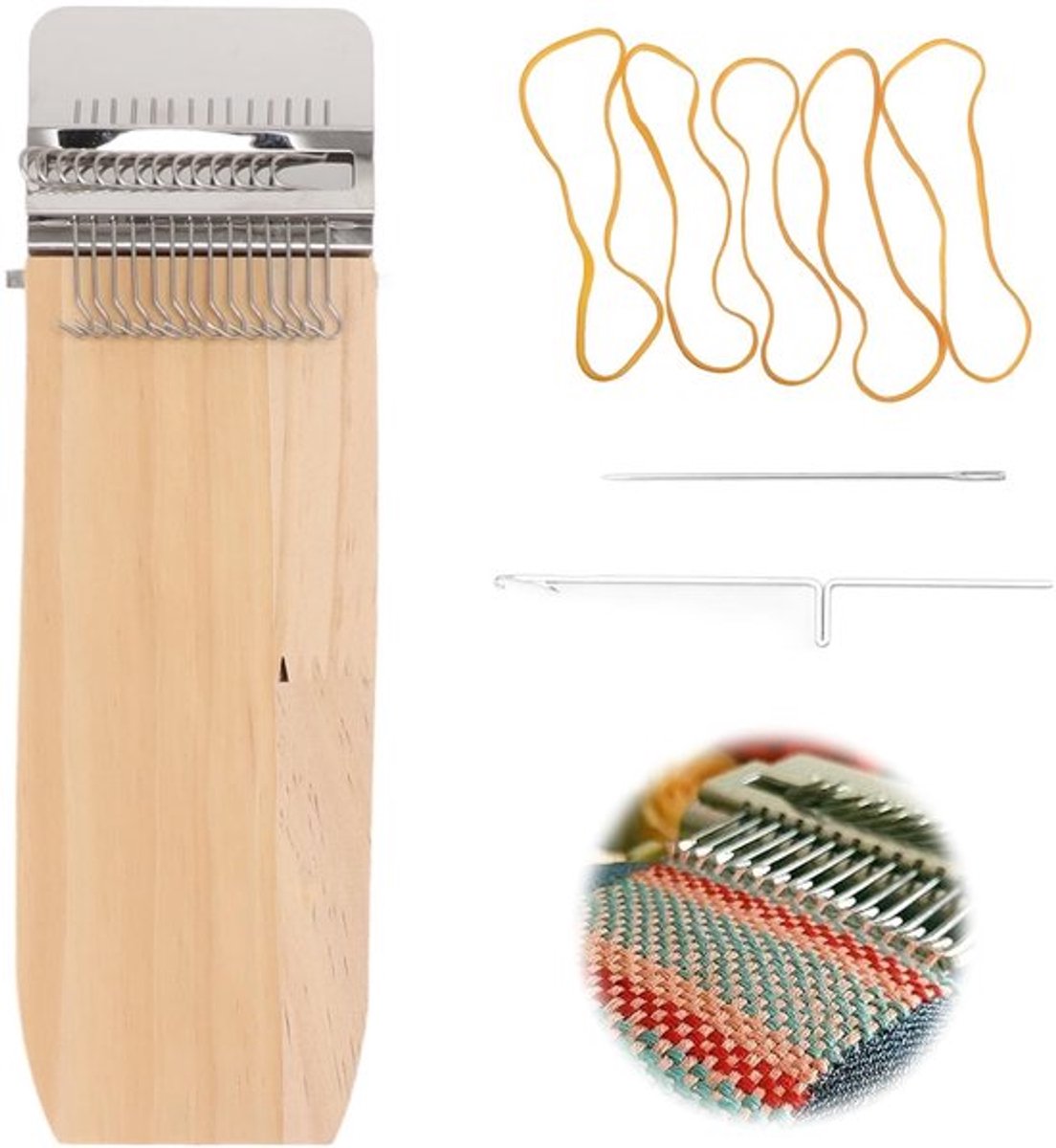 Jhubersproducts - Loom Speedweve - Kleine weefstoelset - Compact en