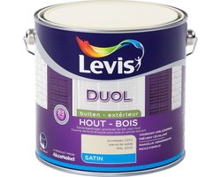 Levis - Duol Hout Buiten Satin - Zandsteen - 2,5 L