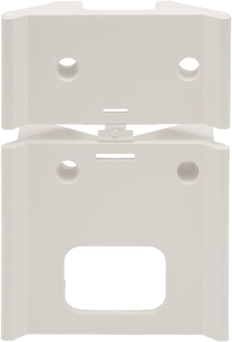 Muurbeugel Hoek - Adapter Bevestiging - Sensoren Monteren - Binnen Buitenhoek - Regelmaat - Wit