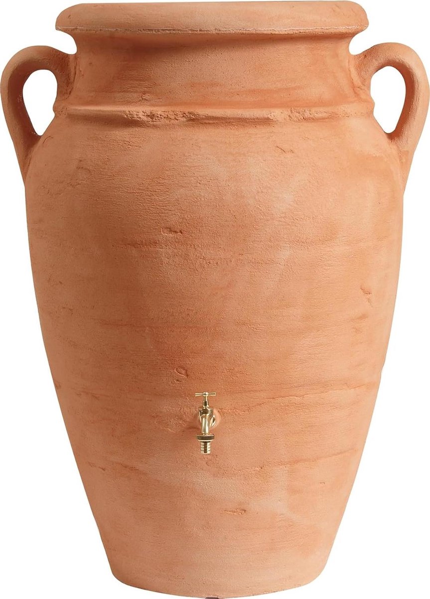 Regenton - Watertank - Planten Water Geven - Geïntegreerde Plantenbak - 250 Liter - Terra