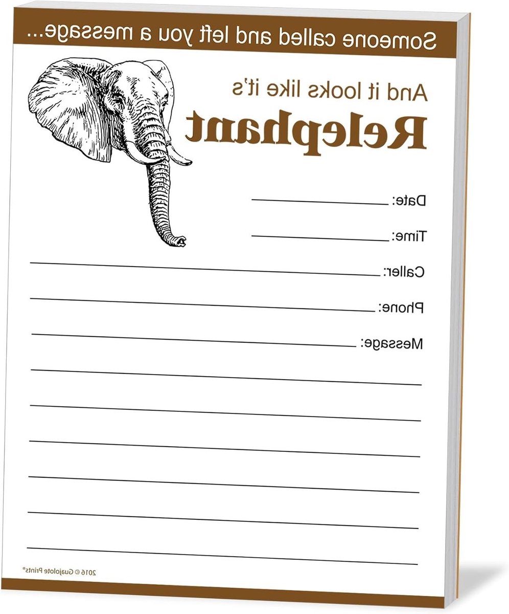 Grappig Notitieblokje met 50 Vellen voor Notities en Memo's