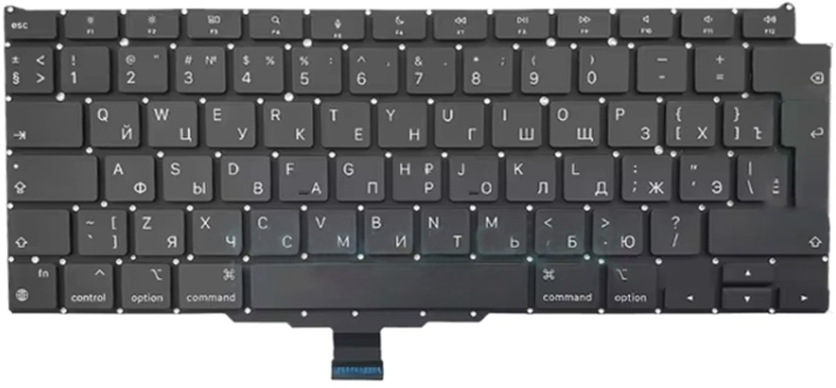 RU-versie Toetsenbord voor Macbook Air Retina 13.3 M1 A2337 2020 EMC 3598 MGN63 MGN73