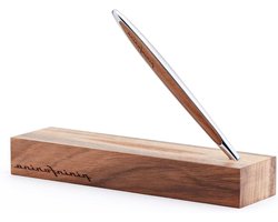 Pininfarina Balpen - Schrijfgereedschap Luxe pen - Klassiek schrijven - Aluminium schaal - 16 x 1 x 16 cm - Chroom