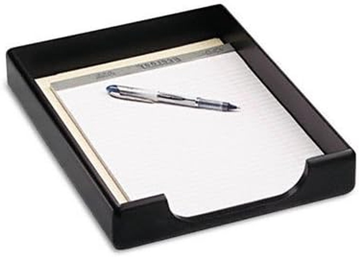 Bureau dienblad - Schrijftafel lade - Papier organiseren - Houten tinten - Letter/A4 - Zwart