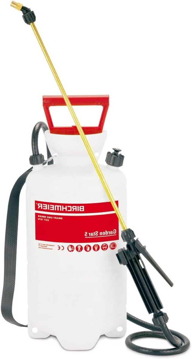 Drukspuit Tuin - Tuinspuit Gieter - Planten Water Geven - Messing Lans - 5 Liter - Groen