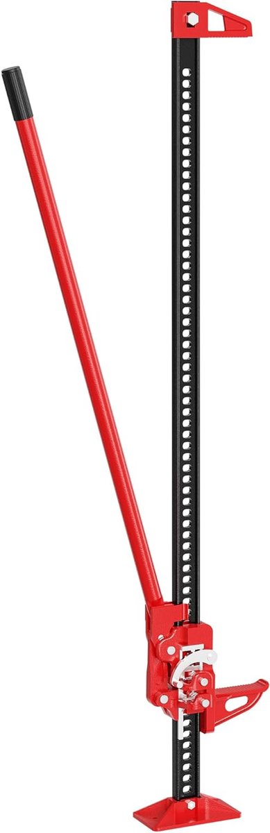 Krik - Heftruck Krik - Voertuigen Hefen - Robuuste Stalen Constructie - 150 cm - Rood