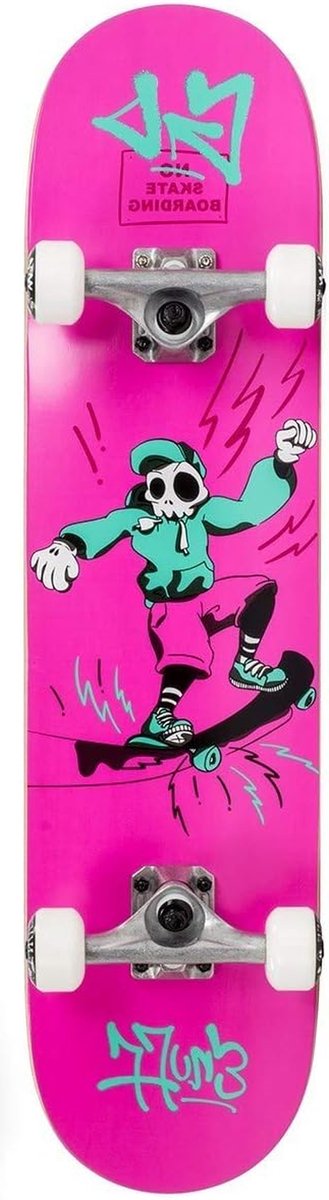 Compleet Skateboard Beginnersboard Buiten skateboarden Klaar voor gebruik 7.75 inch