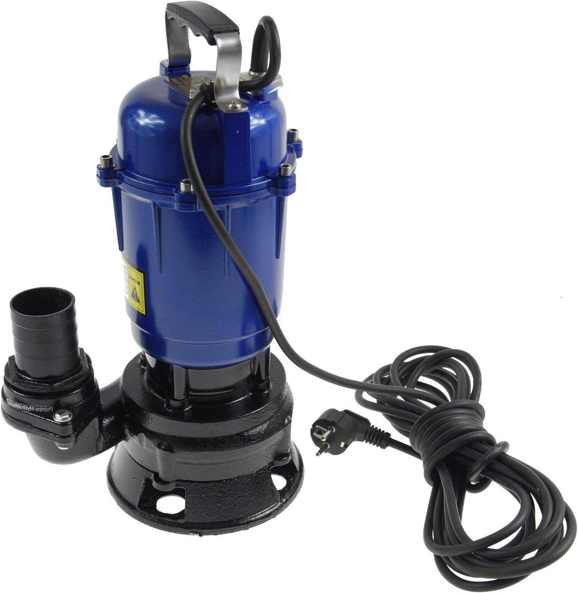 Vuilwaterpomp - Afvalwaterpomp Dompelpomp - Water Verpompen - Grote Deeltjes Capaciteit - 18000 Liter Per Uur - Zwart