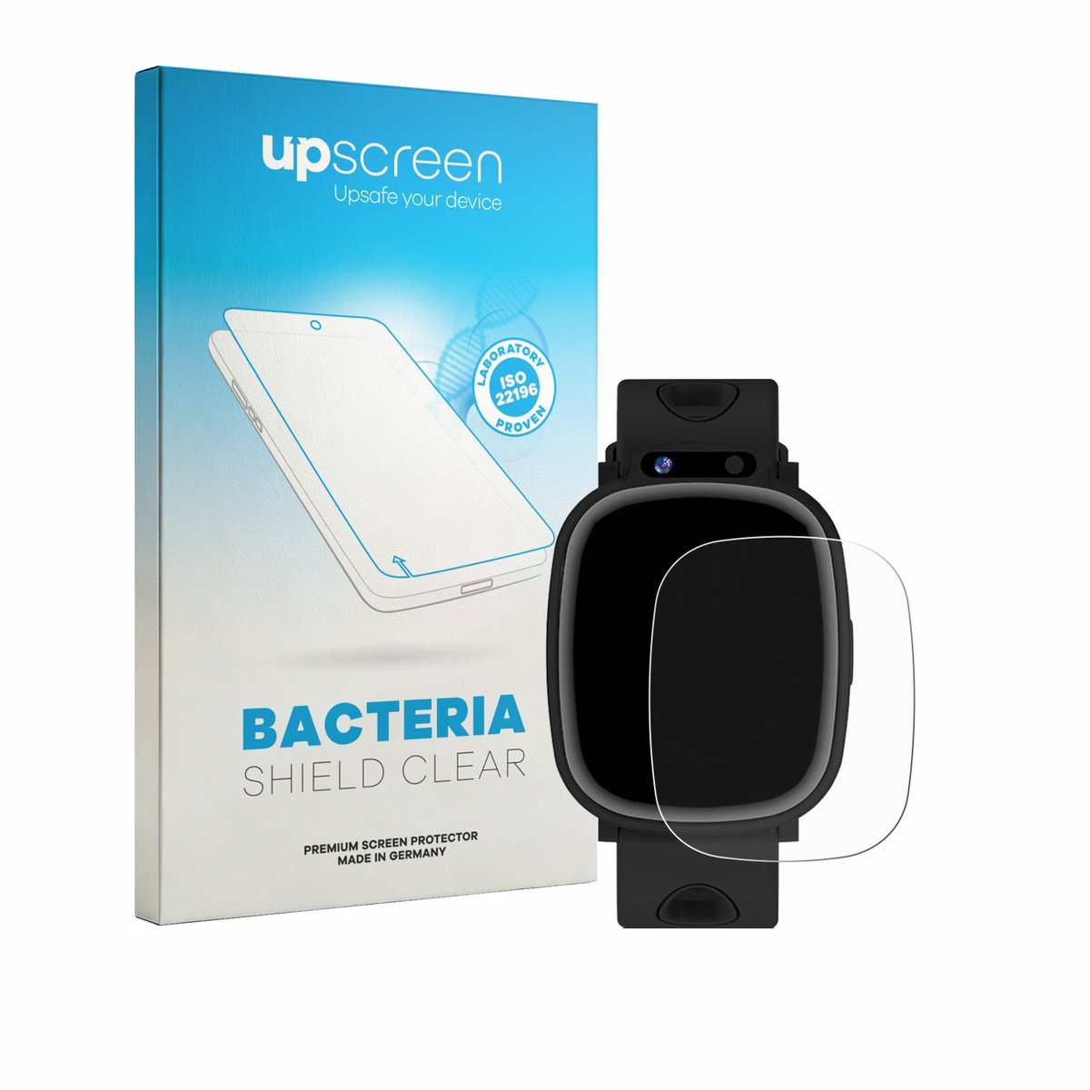 upscreen - Screenprotector voor kaacly H10 1.9" - Folie Beschermfolie transparant antibacterieel