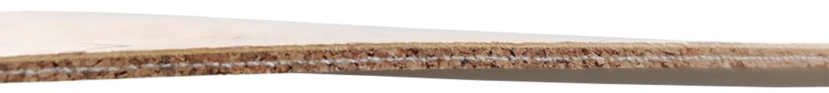 Kortiça Placemat, rond, 4 stuks, naturel, diameter 38 cm, antibacterieel, bescherming tegen hitte en vlekken