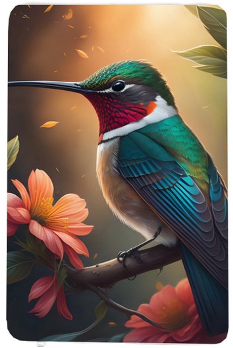 Fleecedeken Ijsvogel Ai, FD2023904, 96x146cm, Polyester Sherpa
