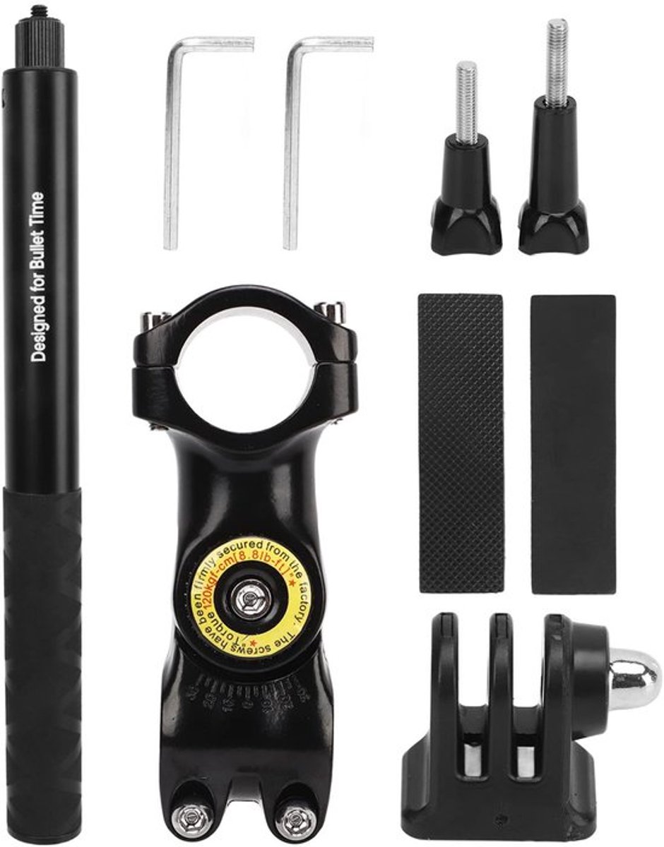 Onf3 - Stuur Fiets Klem Mount - Camera Mount voor Fiets en Motor