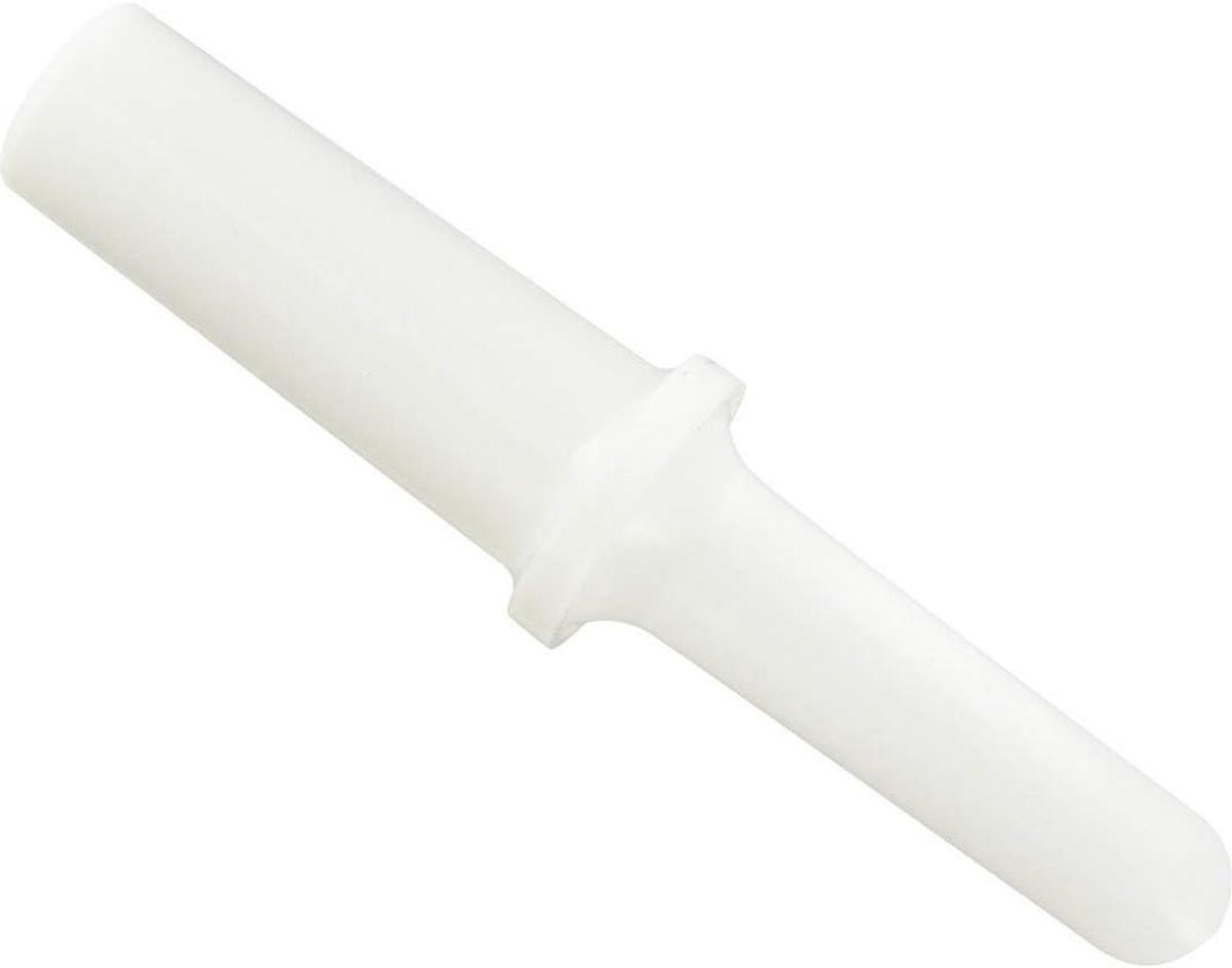 Kunststof Vouw - Vleesmolen Onderdeel - Vlees Malen - Voor HV 22 en 32 - 12 cm - Wit
