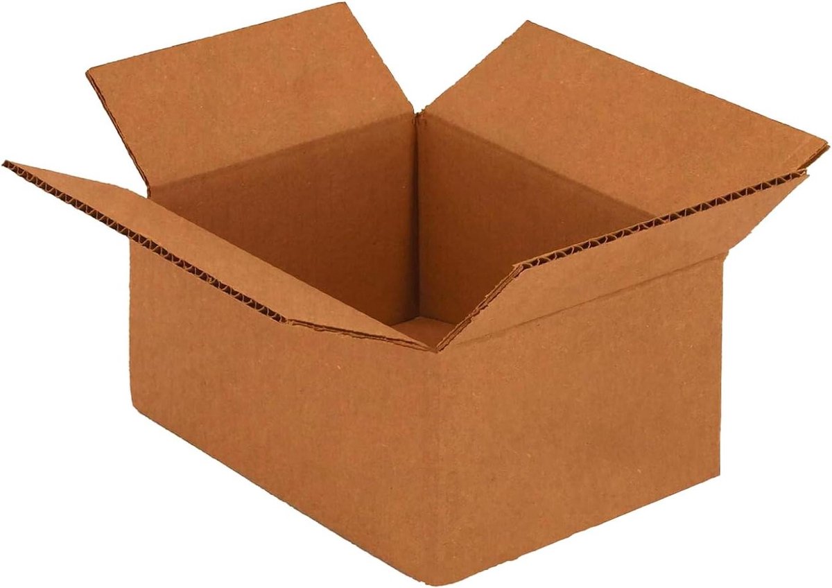Verhuisdozen - Verzenddozen Opslagdozen - Verhuizen Verpakken - Dubbelgolf Karton - 30 x 30 x 25 cm - Bruin