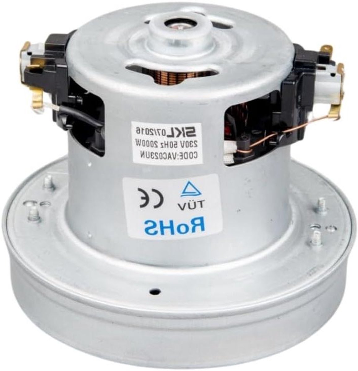 Ventilatormotor Stofzuiger - Motor Onderdeel - Stofzuiger Reparatie - Krachtige Motor - 2000 W - Zwart