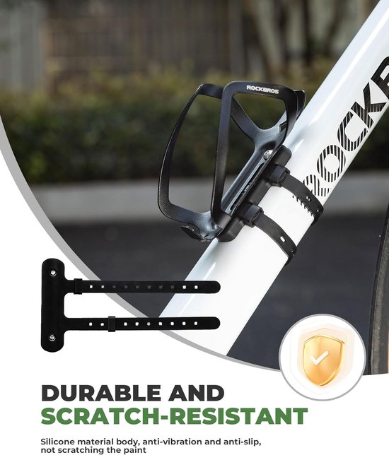 Fiets Bidonhouder Adapter Zonder Boren - Universele Montage voor Zadelpen - Mountainbike & Racefiets — afbeelding 3