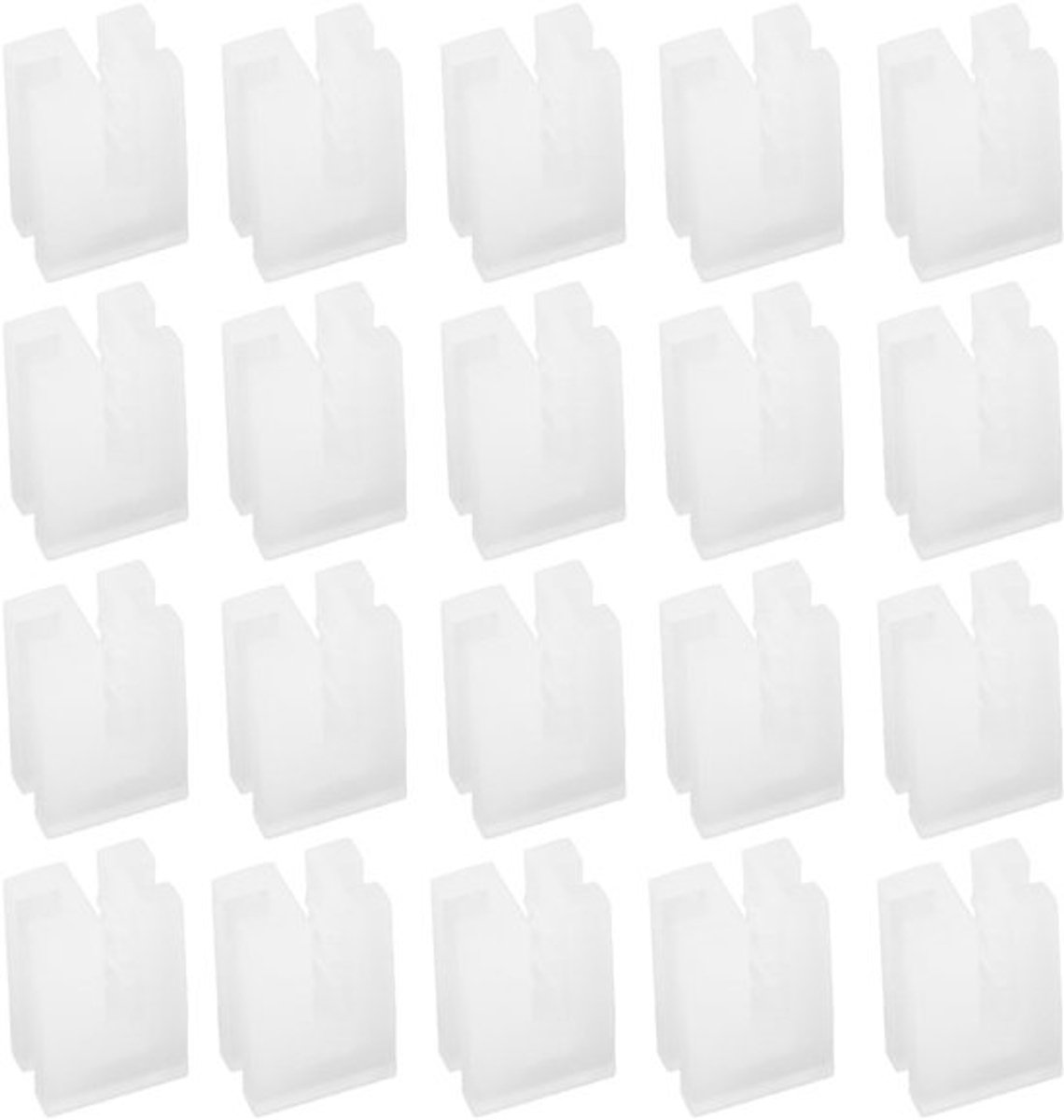 Dailygoods- Radiator Inlegstukken 20 Stuks - Anti-Vibratie