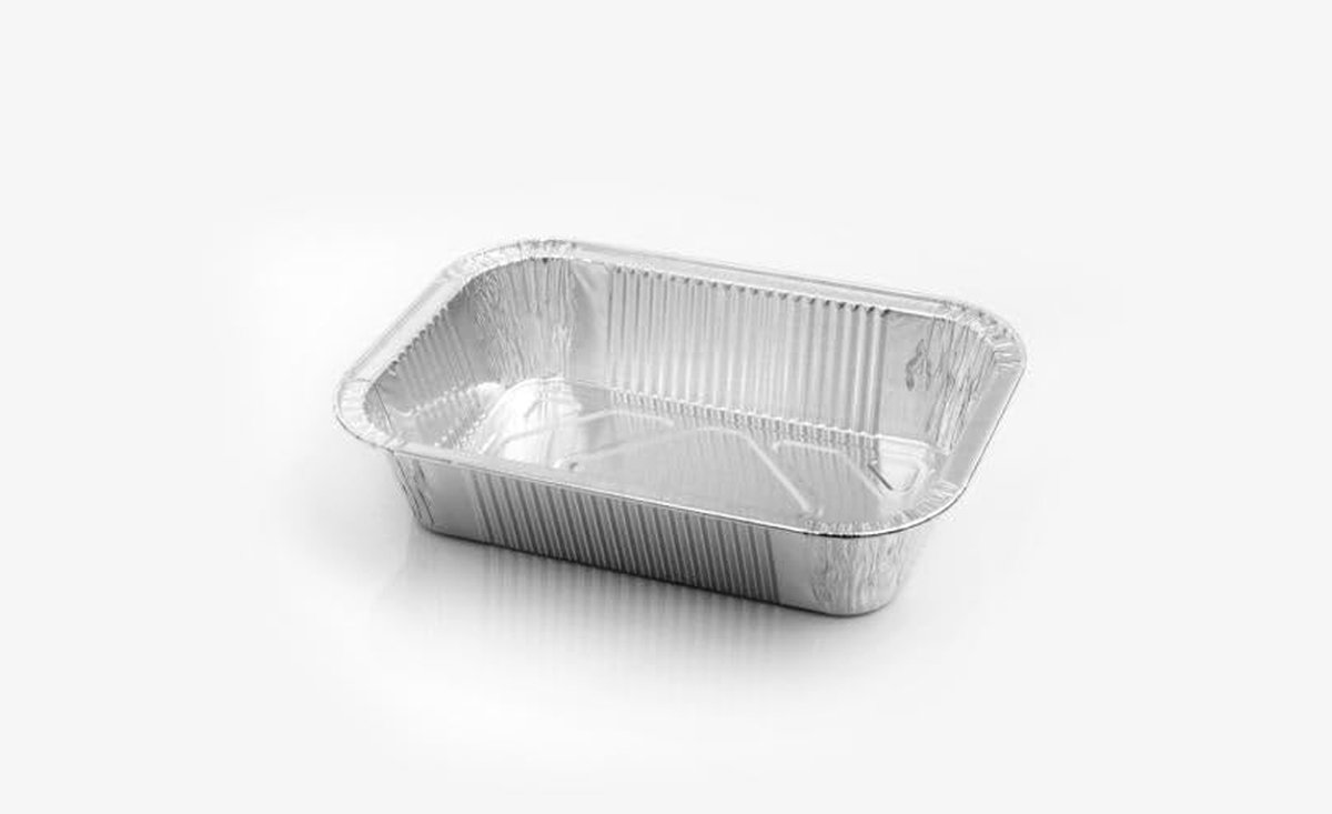 Aluminium Grill Schalen Drip Trays Bakjes Schoon Grillen Hoge Hittebestendigheid 20 x 13.7 x 5 cm