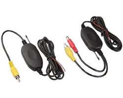 Draadloze Auto Camera Zender - RC Video Set - Parkeerhulp Installeren - 2.4 GHz Frequentie - 100m Bereik - Zwart