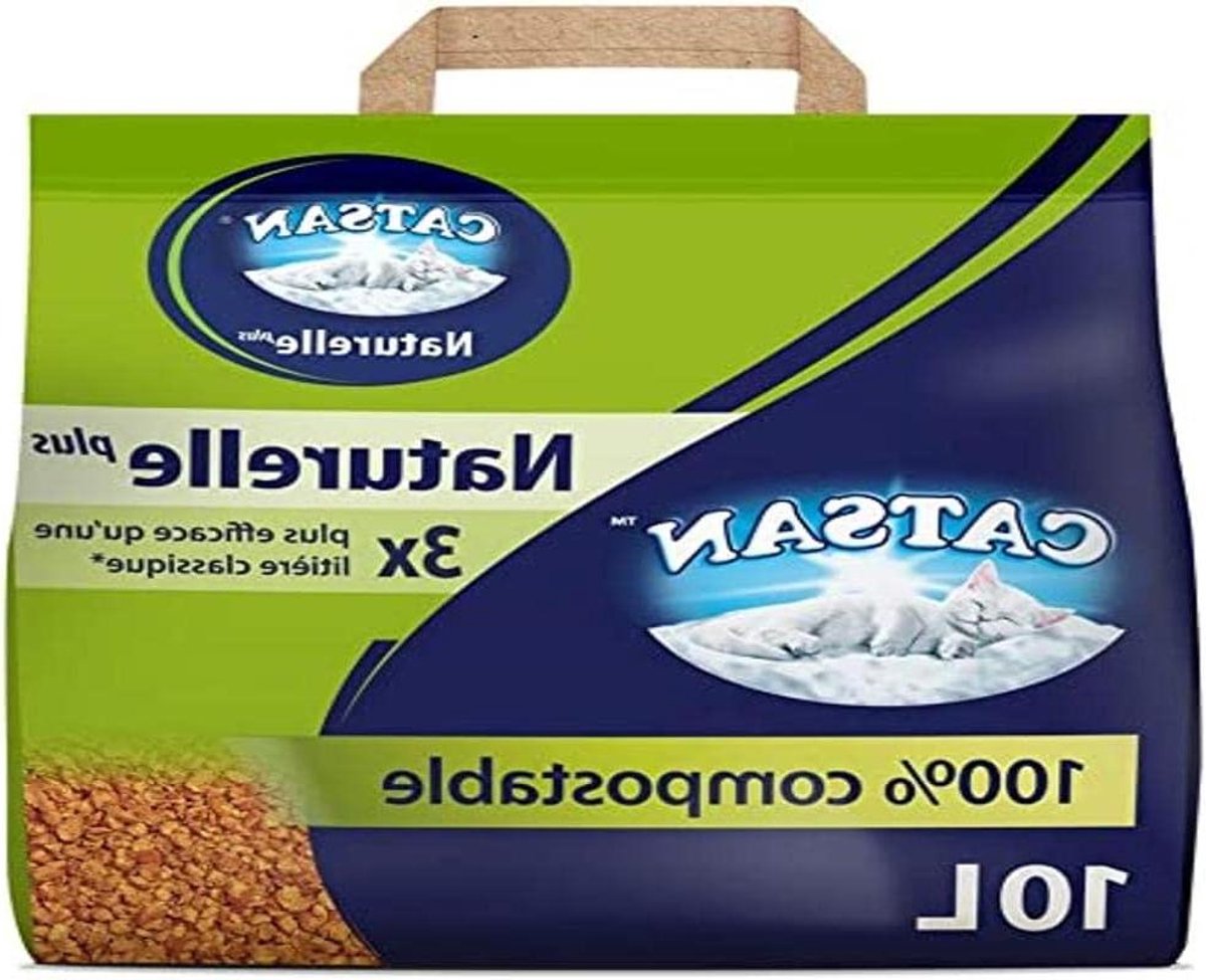 Kattenbakvulling Natuurlijk - Houtkorrels - Geurcontrole - 100% Composteerbaar - 10 Liter - Natuurlijk