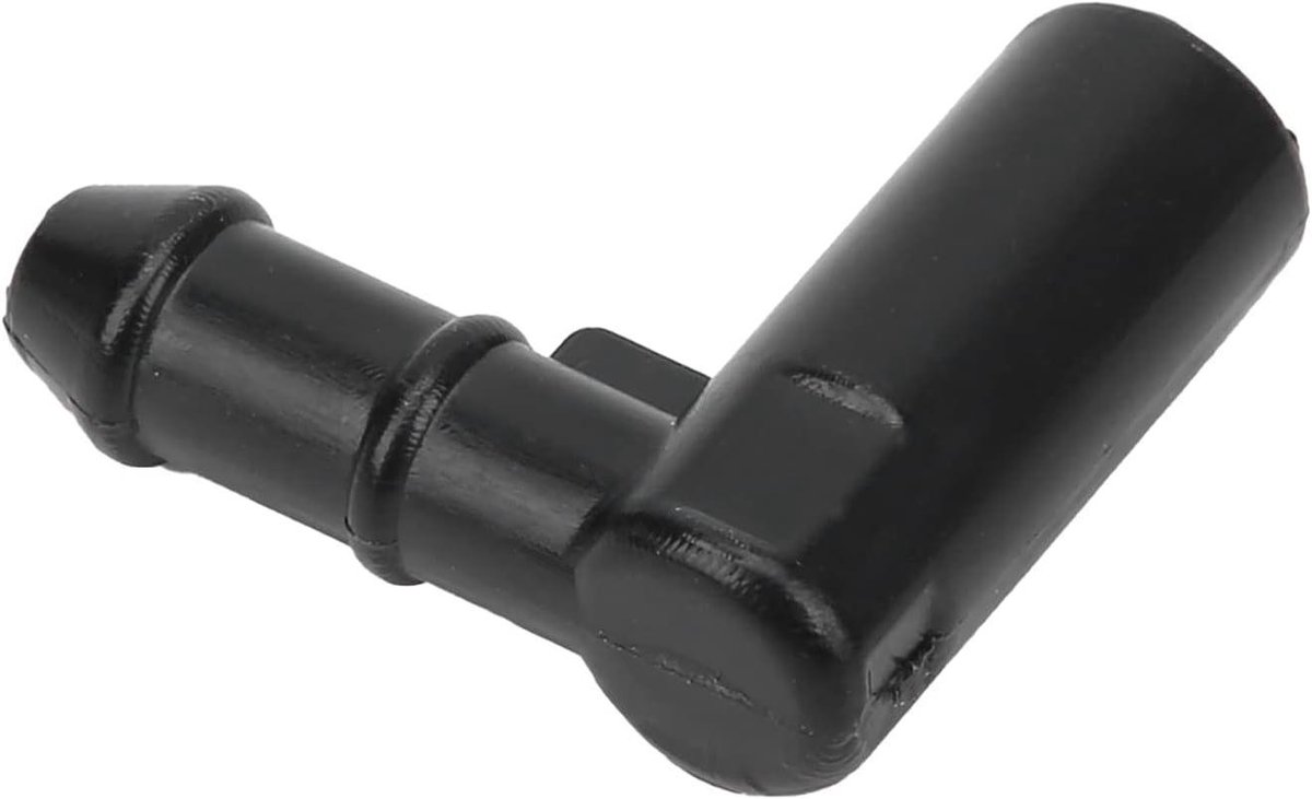 Ruitensproeierslang Connector - Slang Koppeling Sproeier - Auto Onderhoud - Directe Vervanging - 10 x 7 x 2 cm - Zwart
