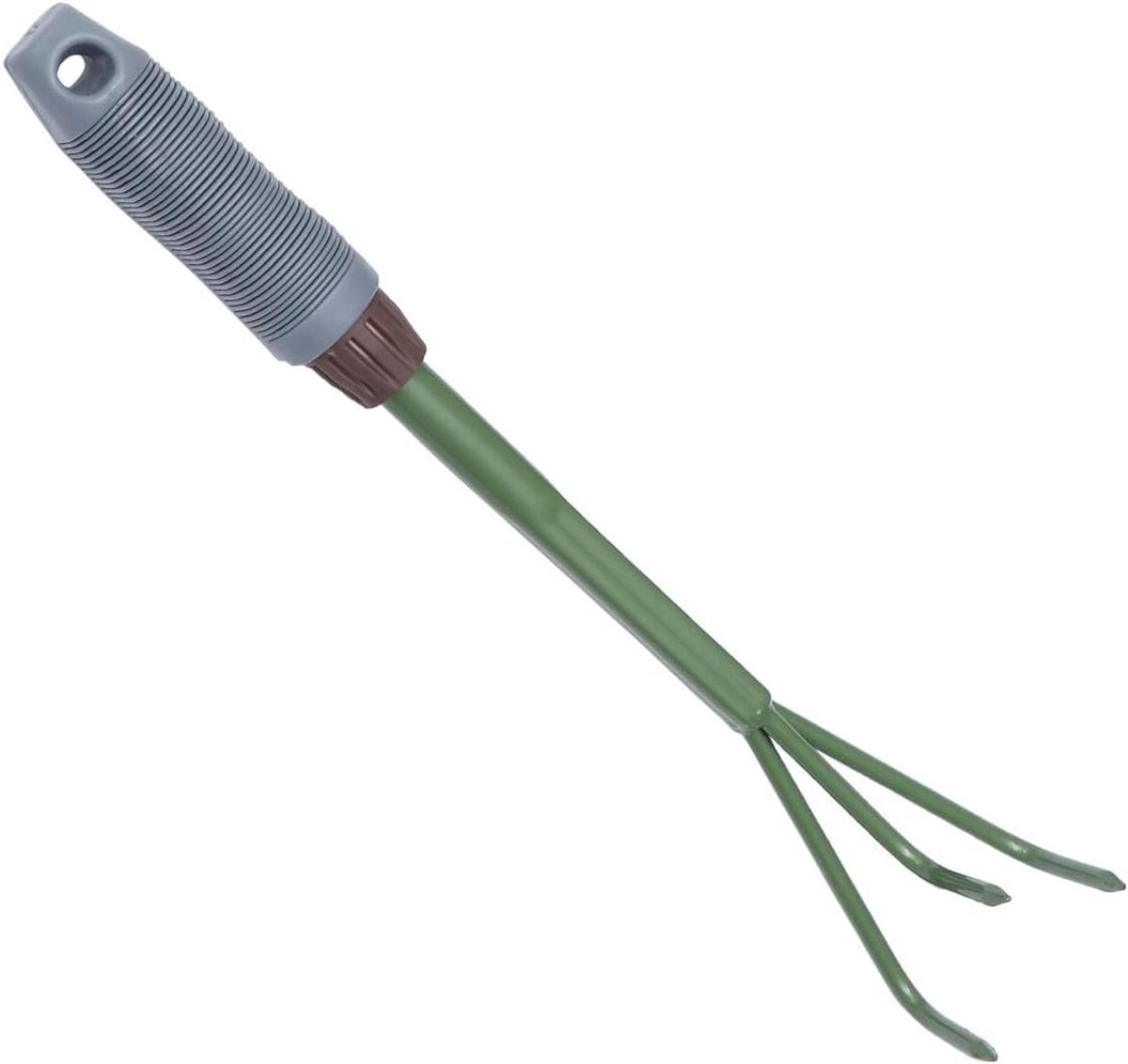 Draagbare Tuinhark - Vorkhark Handhark - Onkruid Wieden - Duurzaam Staal - 35 x 35 x 5 cm - Groen