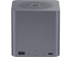 Mini PC NAS - Desktop Server - Opslag Netwerk - 6 M.2 SSD Slots - 24TB Capaciteit - Zwart