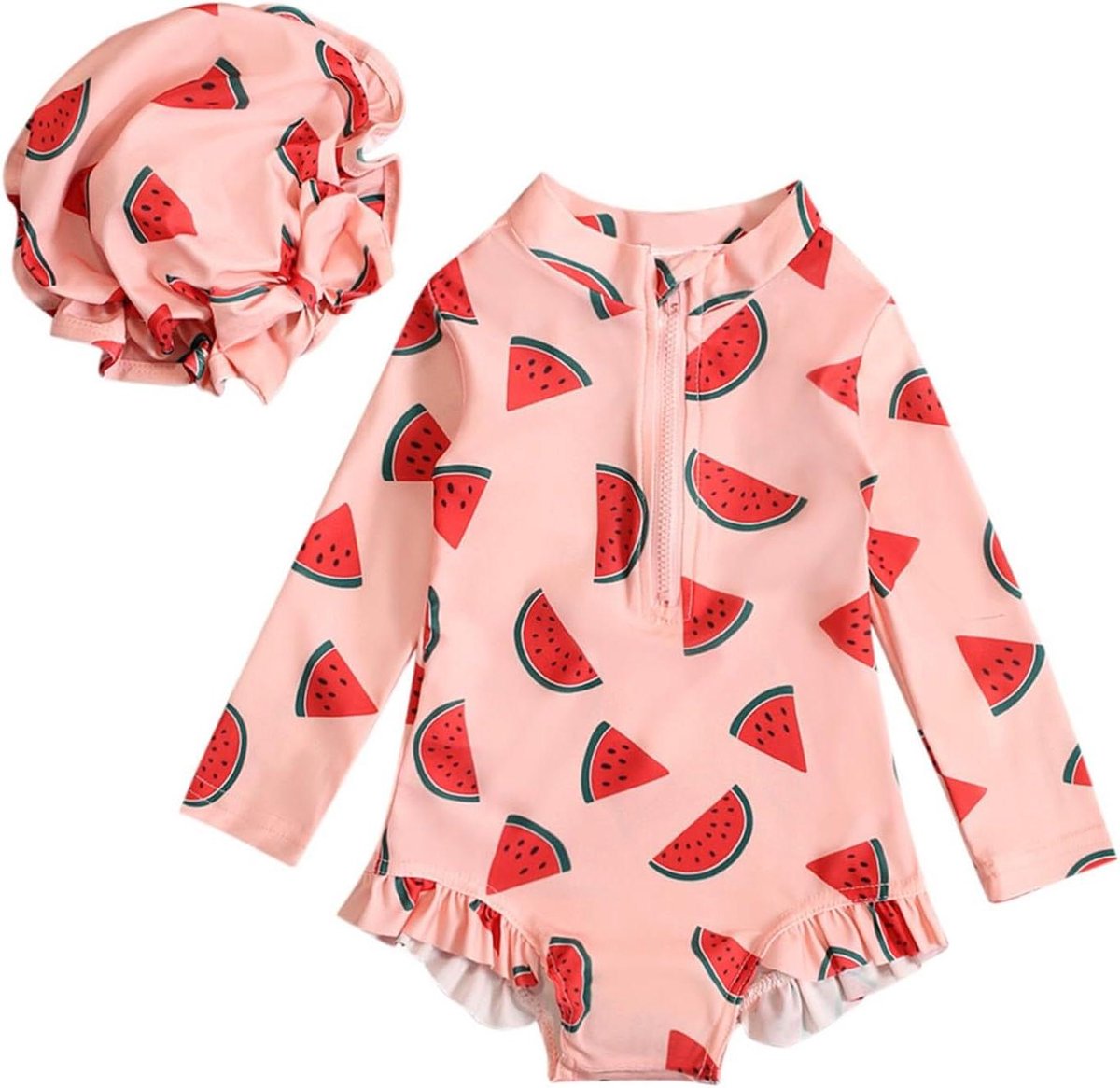 Bikini Set Kinderen - Zwemset Baby - Zomerse Uitjes - Cartoon Print - Baby Maat - Meerdere Kleuren