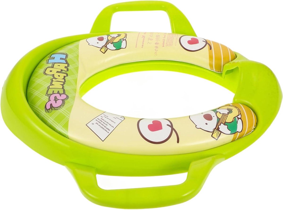 Zindelijkheidstrainingszitje - Peeszitje Kinderpotje - Zindelijkheidstraining - Antislip Onderkant - 395 x 34 x 4 cm - Groen